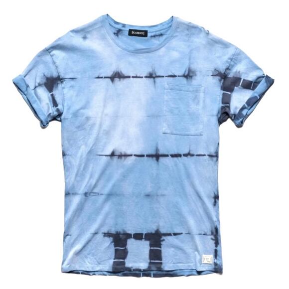 NWT! Blank NYC Tie Dye Pocket Casual T-Shirt - Size Medium - Picture 1 of 3